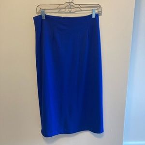 **SOLD!** NWT Dainty Jewells Lovely Pencil Skirt In Royal Blue Size Small!